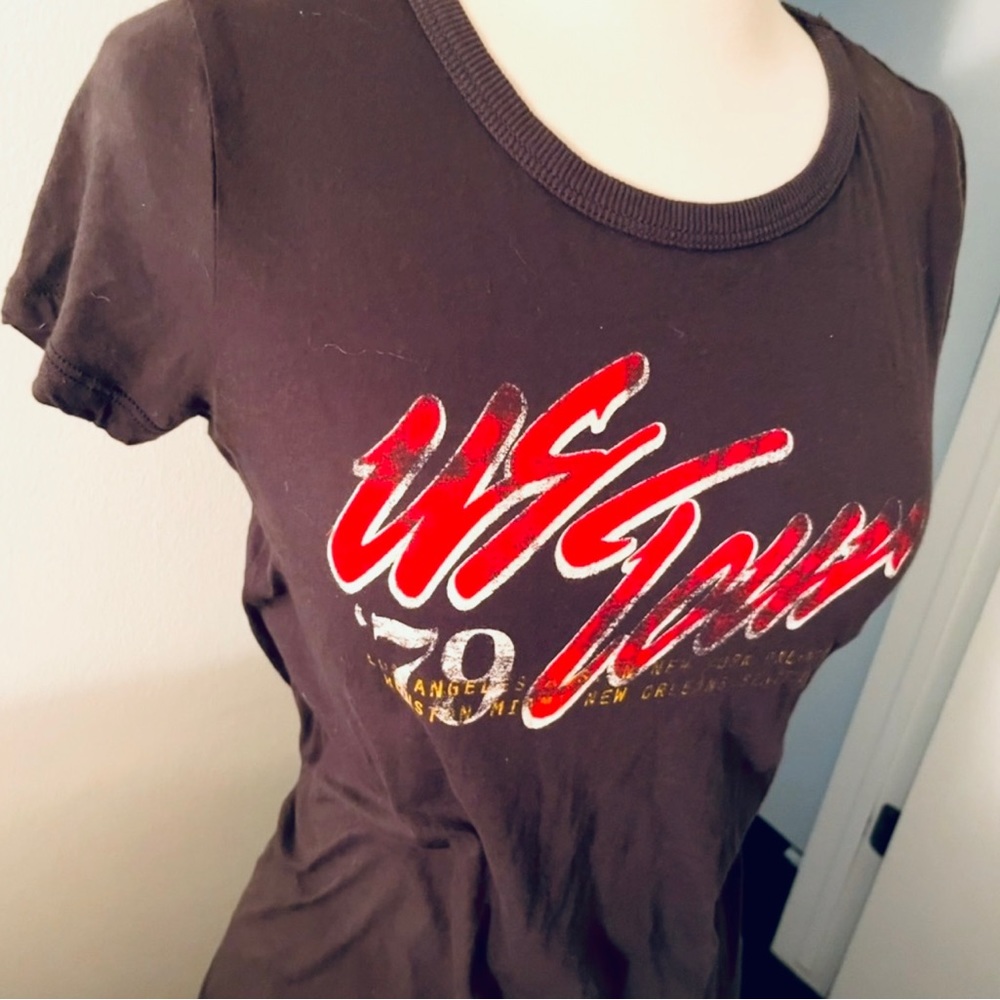 Forever 21 Vintage Graphic Grey T-Shirt